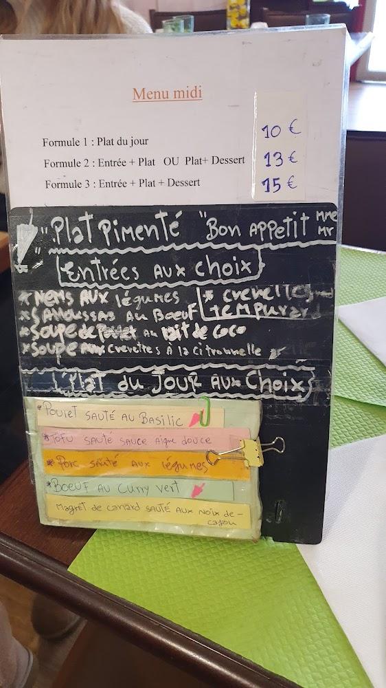 Piment & Citronnelle Thaï Café - Menu Image 4
